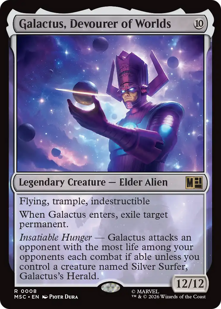 Galactus, Devourer of Worlds [Marvel Super Heroes Commander] | Gate City Games LLC