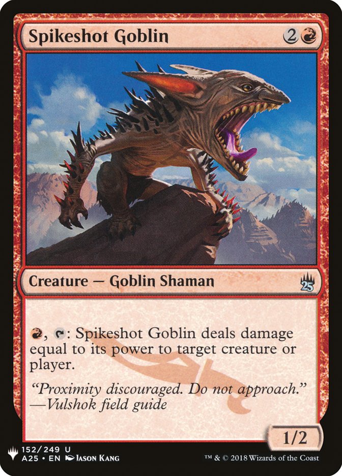 Spikeshot Goblin [Mystery Booster] | Gate City Games LLC