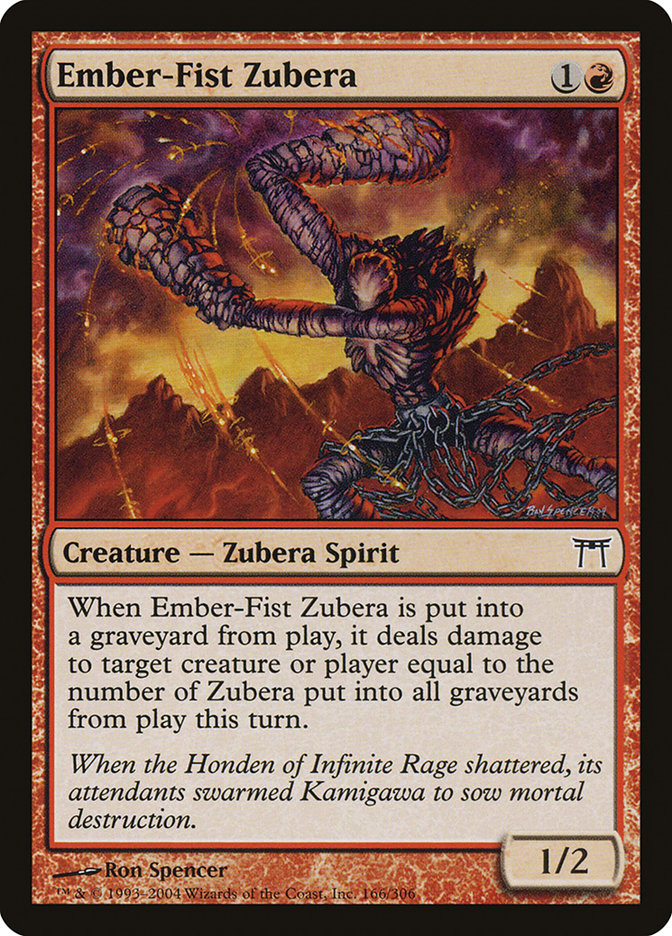 Ember-Fist Zubera [Champions of Kamigawa] | Gate City Games LLC