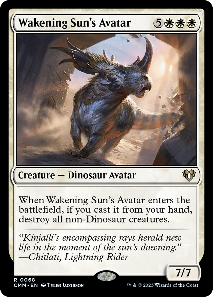 Wakening Sun's Avatar [Commander Masters] | Gate City Games LLC