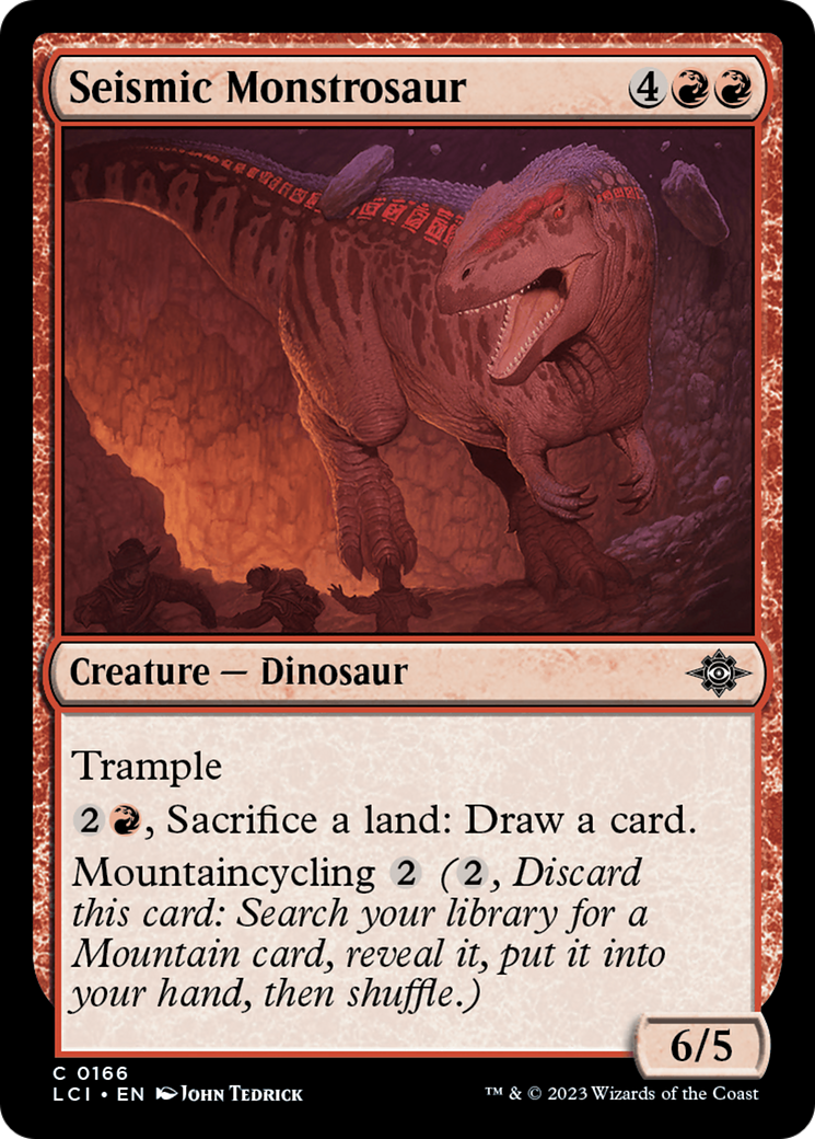 Seismic Monstrosaur [The Lost Caverns of Ixalan] | Gate City Games LLC