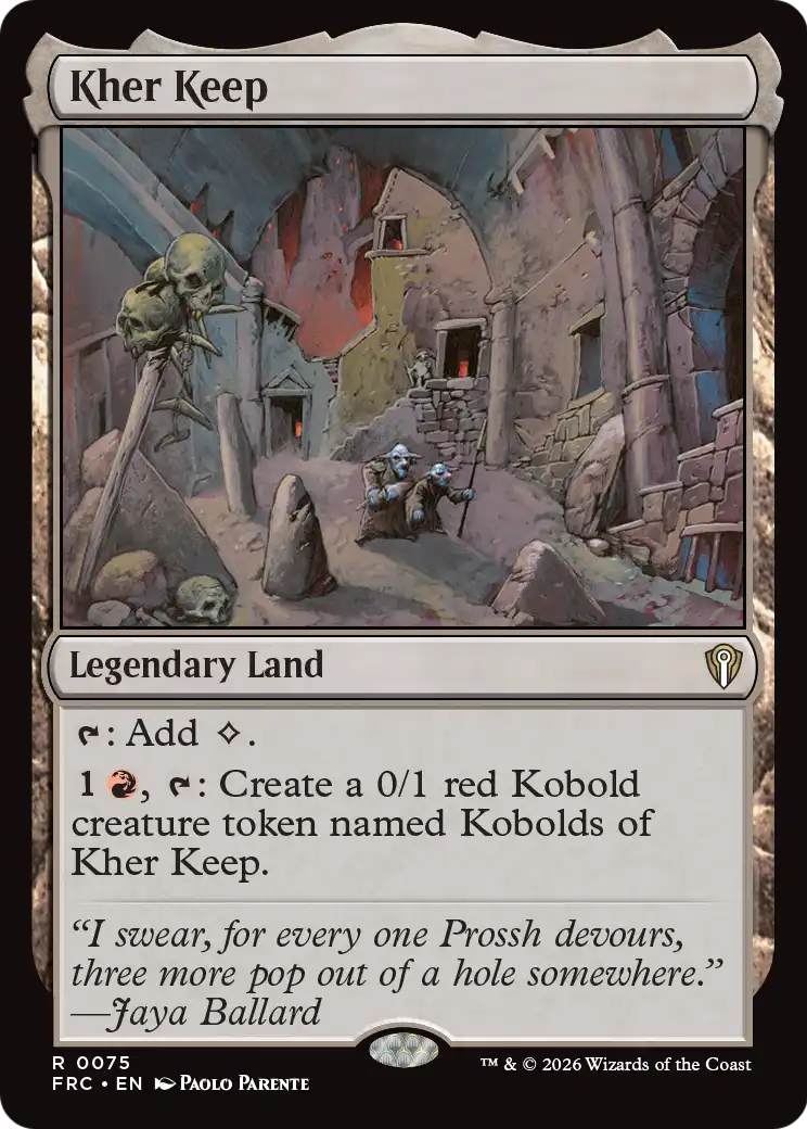 Kher Keep [Reality Fracture Commander] | Gate City Games LLC