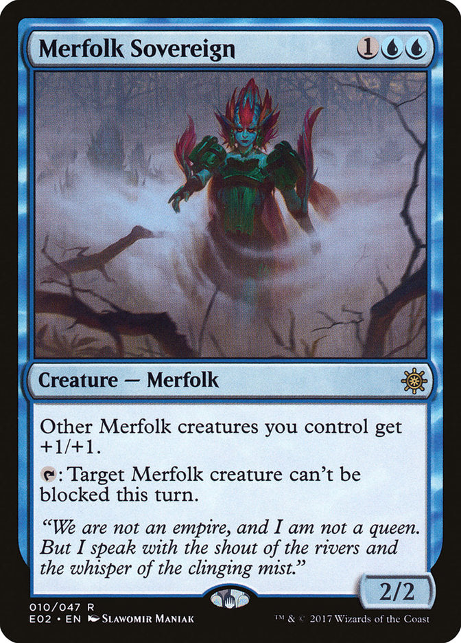 Merfolk Sovereign [Explorers of Ixalan] | Gate City Games LLC