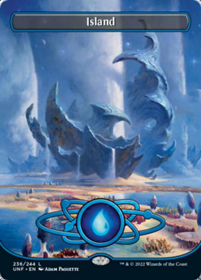 Island (236) (Planetary Space-ic Land) [Unfinity] | Gate City Games LLC