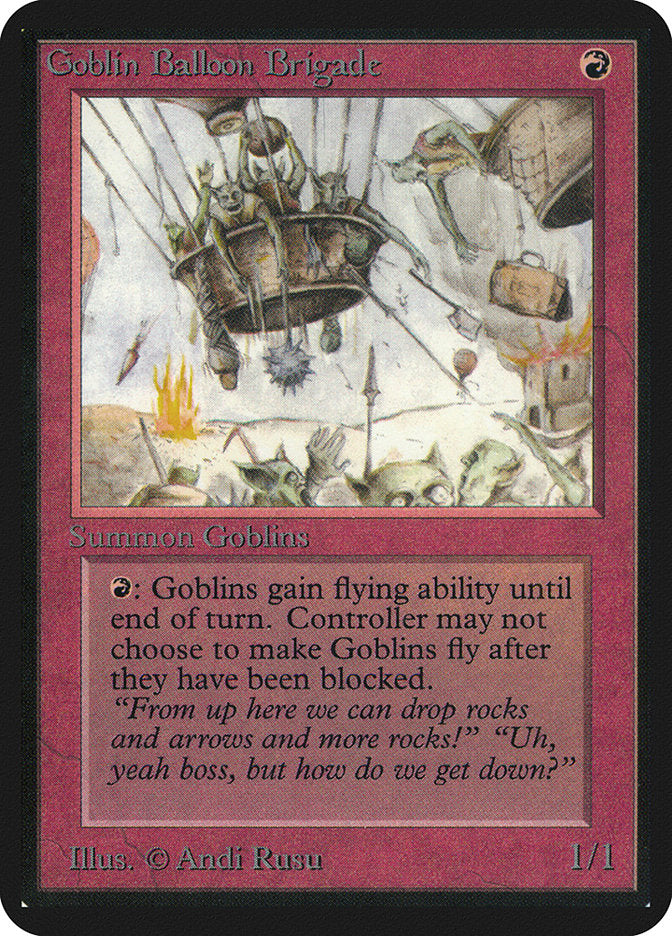 Goblin Balloon Brigade [Alpha Edition] | Gate City Games LLC