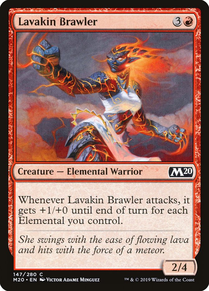 Lavakin Brawler [Core Set 2020] | Gate City Games LLC