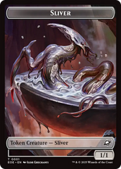 Robot // Sliver Double-Sided Token [Edge of Eternities Tokens] | Gate City Games LLC