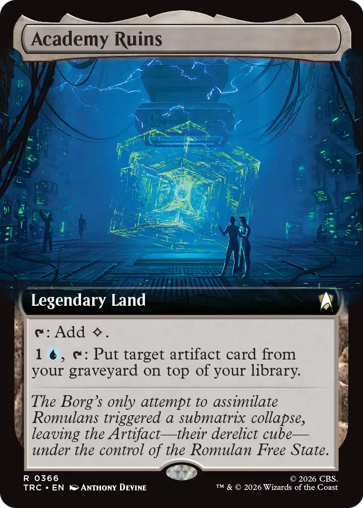 Academy Ruins (Extended Art) [Star Trek Commander] | Gate City Games LLC