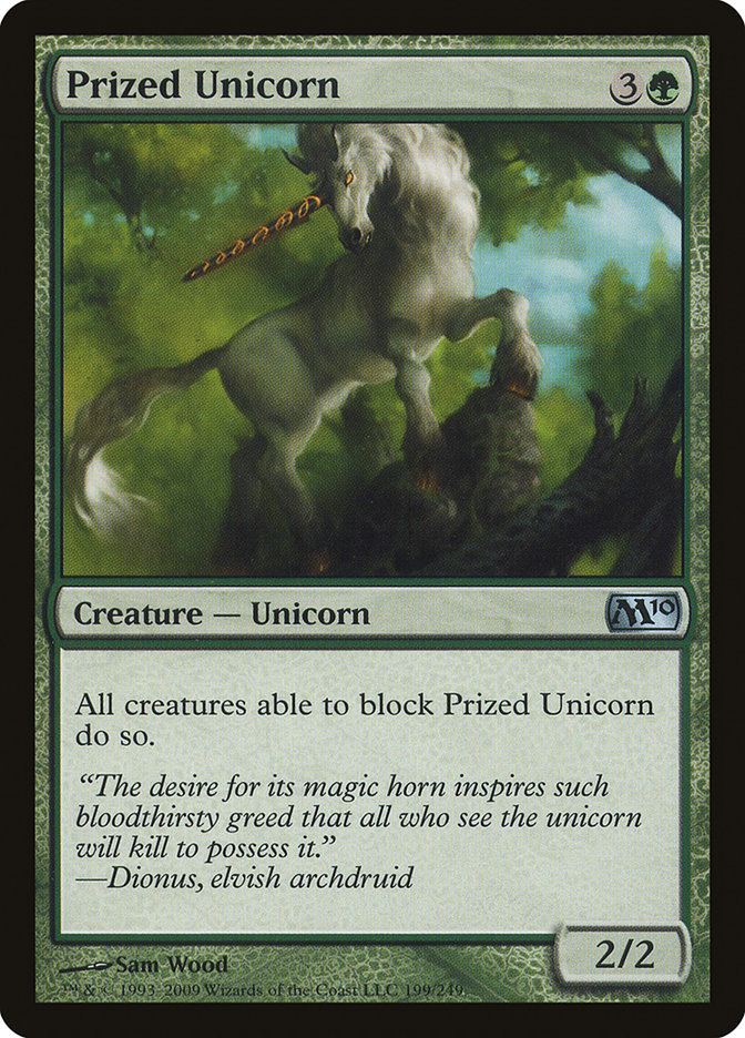 Prized Unicorn [Magic 2010] | Gate City Games LLC