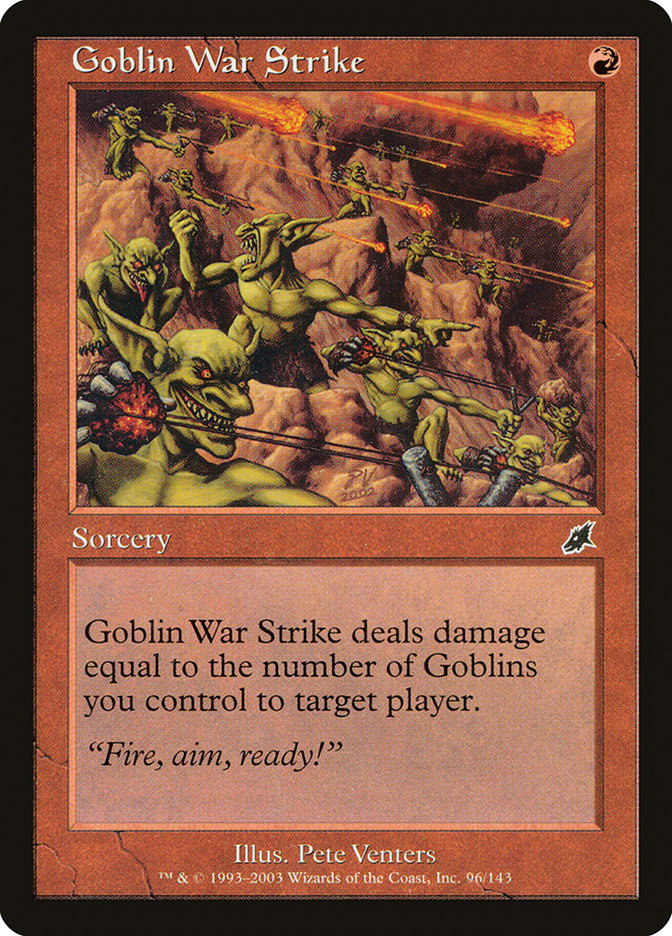 Goblin War Strike [Scourge] | Gate City Games LLC