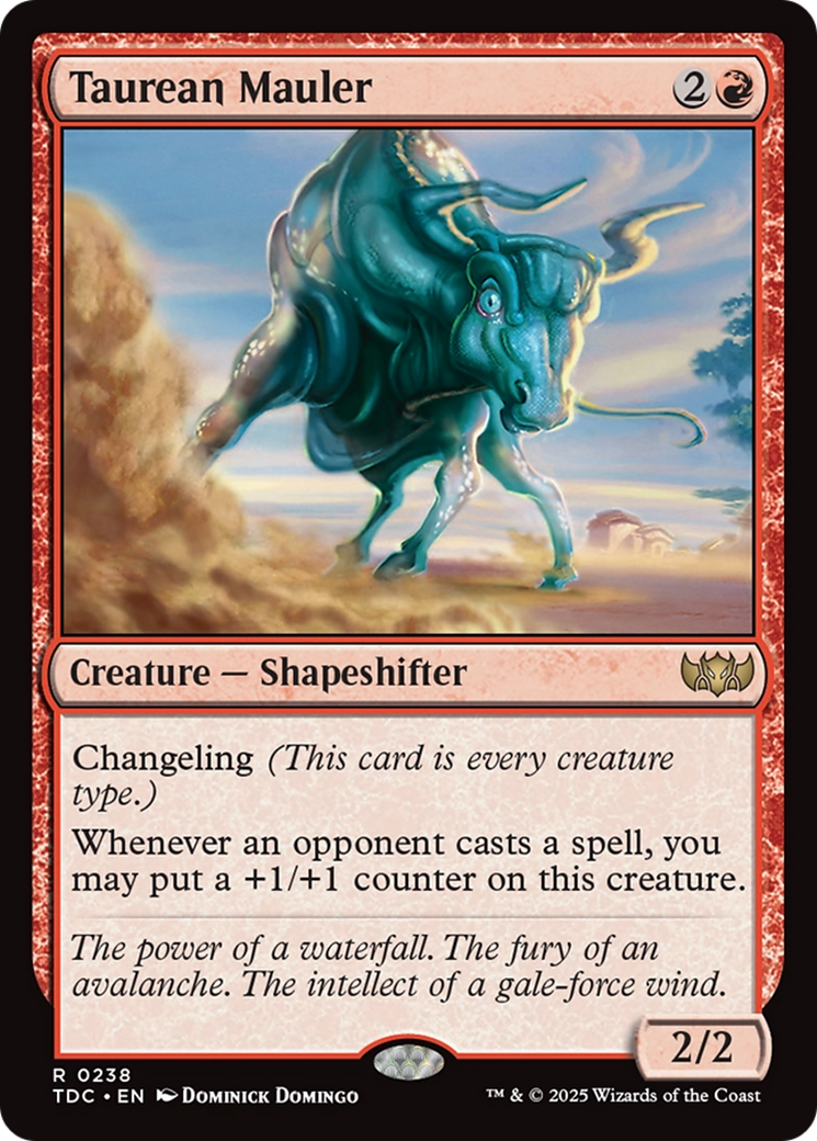 Taurean Mauler [Tarkir: Dragonstorm Commander] | Gate City Games LLC