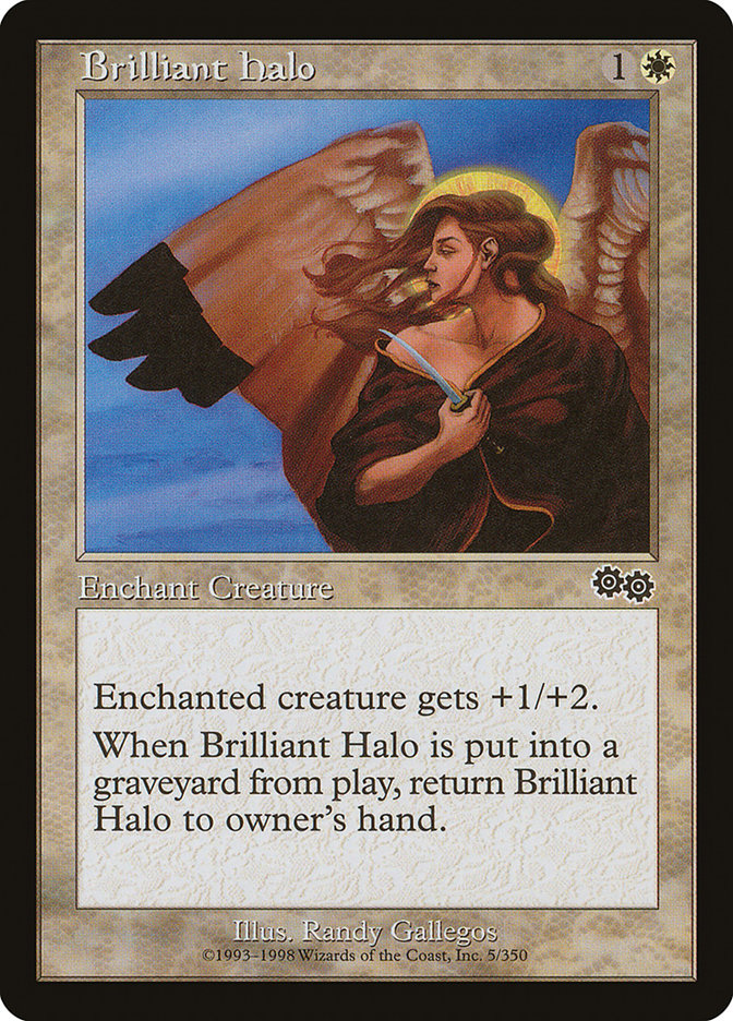 Brilliant Halo [Urza's Saga] | Gate City Games LLC