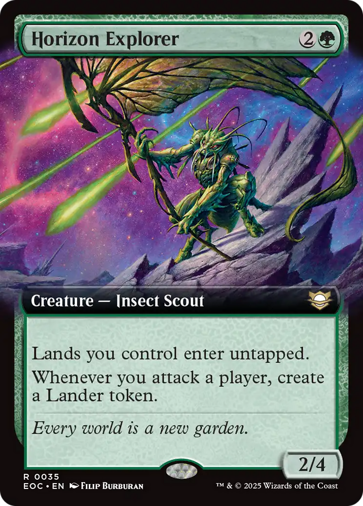 Horizon Explorer (Extended Art) [Edge of Eternities Commander] | Gate City Games LLC