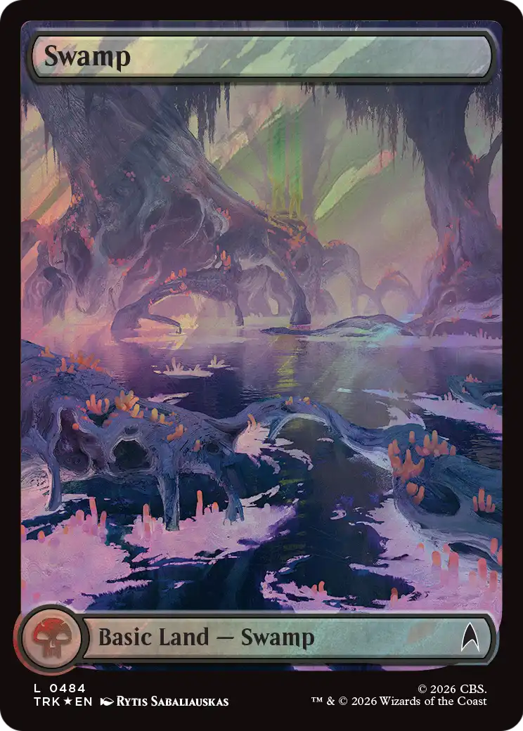 Swamp (0484) (Surge Foil) [Star Trek] | Gate City Games LLC