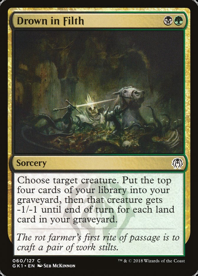 Drown in Filth [Guilds of Ravnica Guild Kit] | Gate City Games LLC