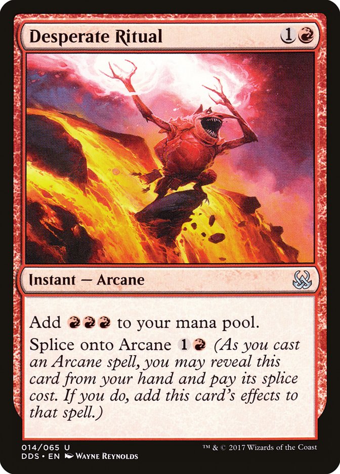 Desperate Ritual [Duel Decks: Mind vs. Might] | Gate City Games LLC