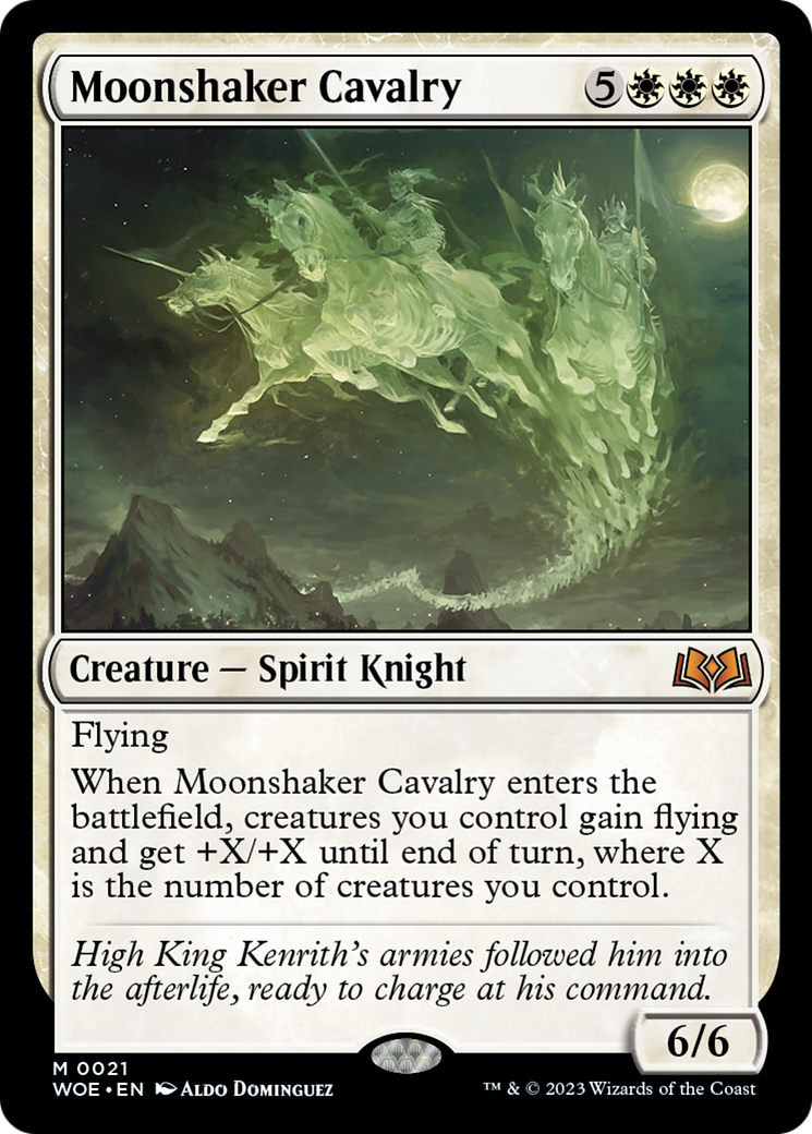 Moonshaker Cavalry [Wilds of Eldraine] | Gate City Games LLC