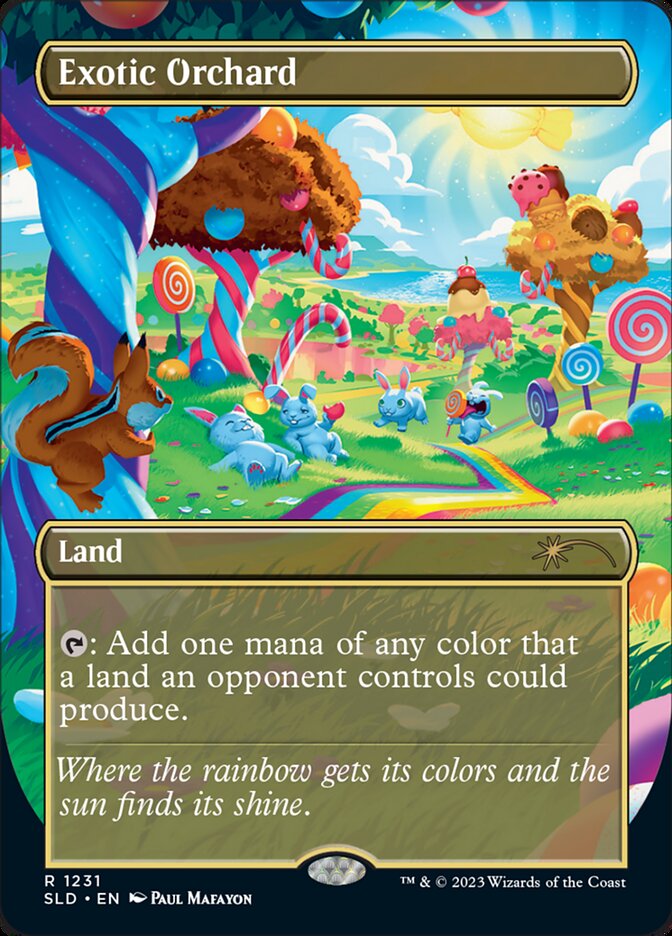 Exotic Orchard (Borderless) [Secret Lair Drop Series] | Gate City Games LLC