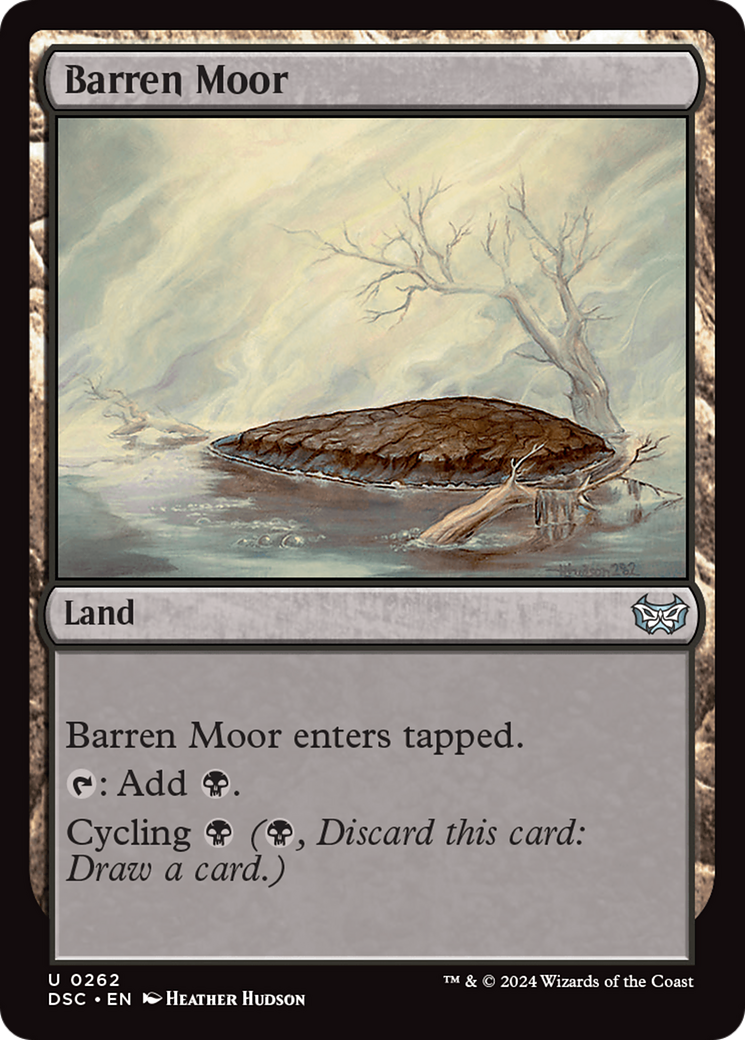 Barren Moor [Duskmourn: House of Horror Commander] | Gate City Games LLC