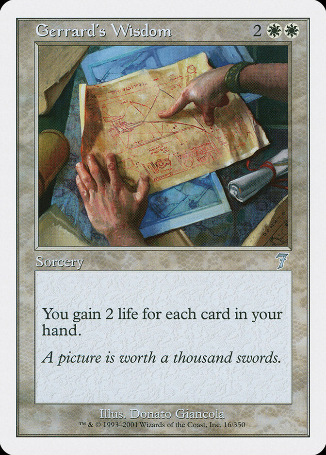 Gerrard's Wisdom [Seventh Edition] | Gate City Games LLC
