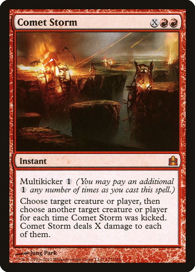 Comet Storm [Commander 2011] | Gate City Games LLC