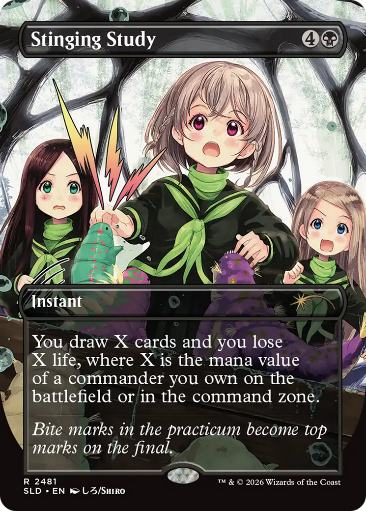 Stinging Study [Secret Lair Drop Series] | Gate City Games LLC