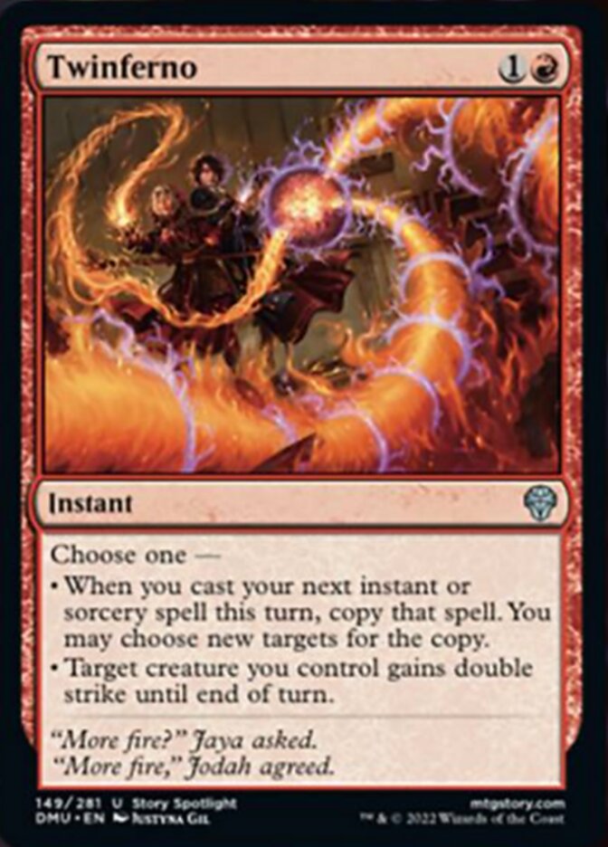 Twinferno [Dominaria United] | Gate City Games LLC