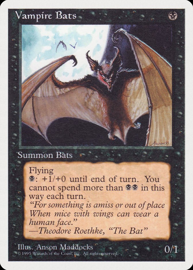 Vampire Bats [Rivals Quick Start Set] | Gate City Games LLC