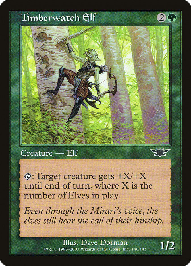 Timberwatch Elf [Legions] | Gate City Games LLC