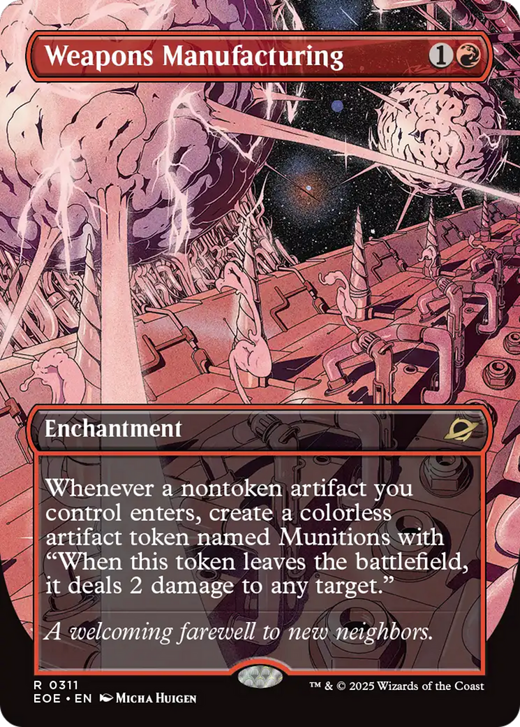 Weapons Manufacturing (Borderless) [Edge of Eternities] | Gate City Games LLC