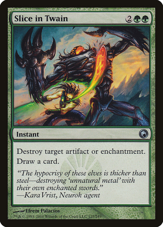 Slice in Twain [Scars of Mirrodin] | Gate City Games LLC