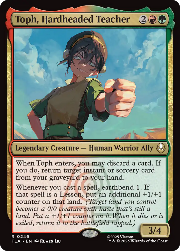 Toph, Hardheaded Teacher [Avatar: The Last Airbender] | Gate City Games LLC