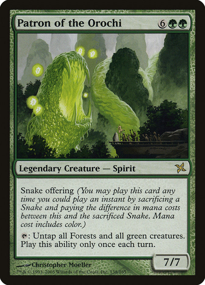 Patron of the Orochi [Betrayers of Kamigawa] | Gate City Games LLC