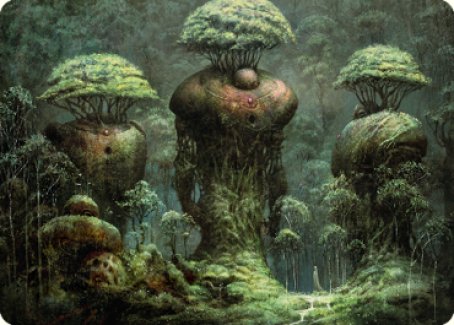 Forest Art Card [Dominaria United Art Series] | Gate City Games LLC