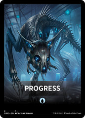 Progress Theme Card [Phyrexia: All Will Be One Tokens] | Gate City Games LLC