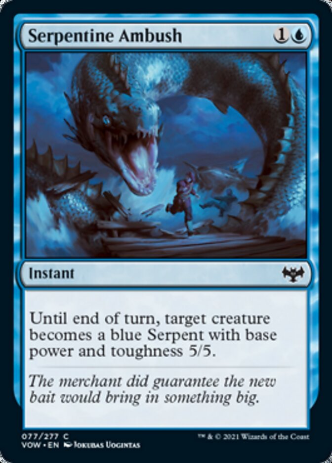 Serpentine Ambush [Innistrad: Crimson Vow] | Gate City Games LLC