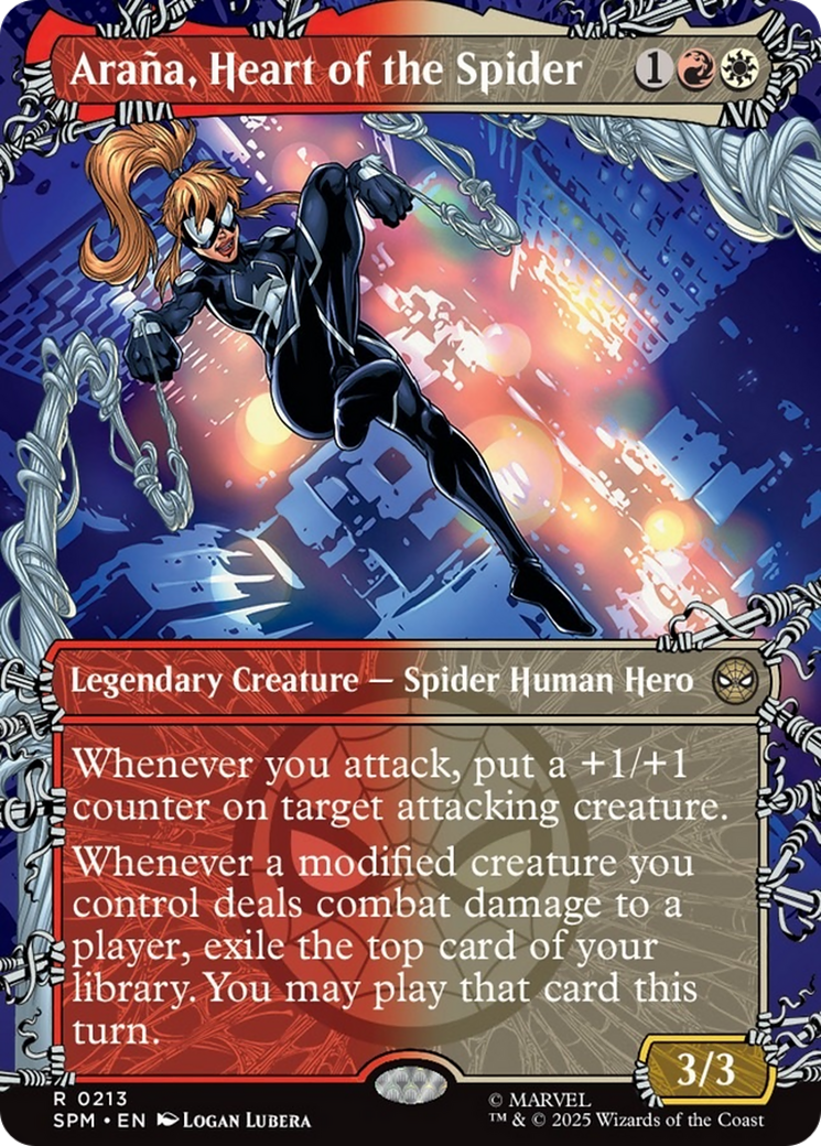 Arana, Heart of the Spider (Borderless) [Marvel's Spider-Man] | Gate City Games LLC