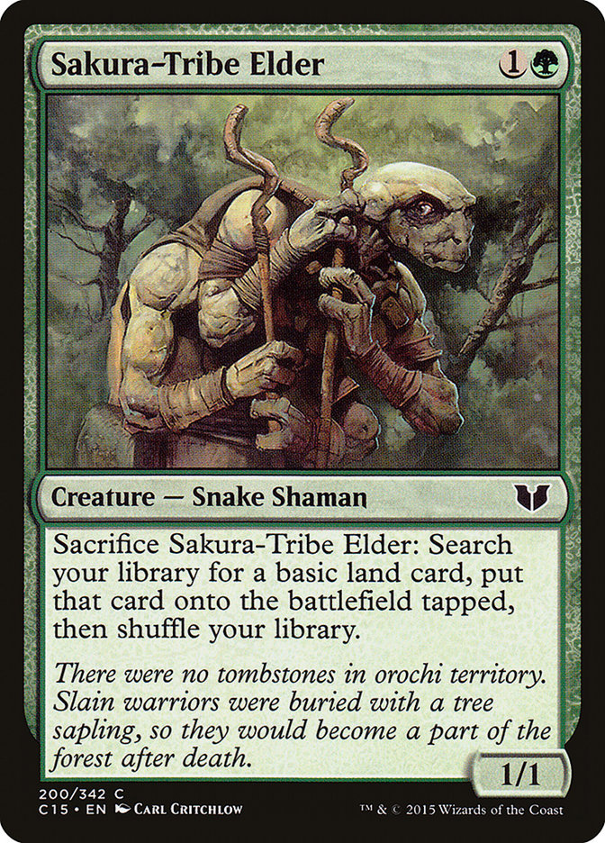 Sakura-Tribe Elder [Commander 2015] | Gate City Games LLC