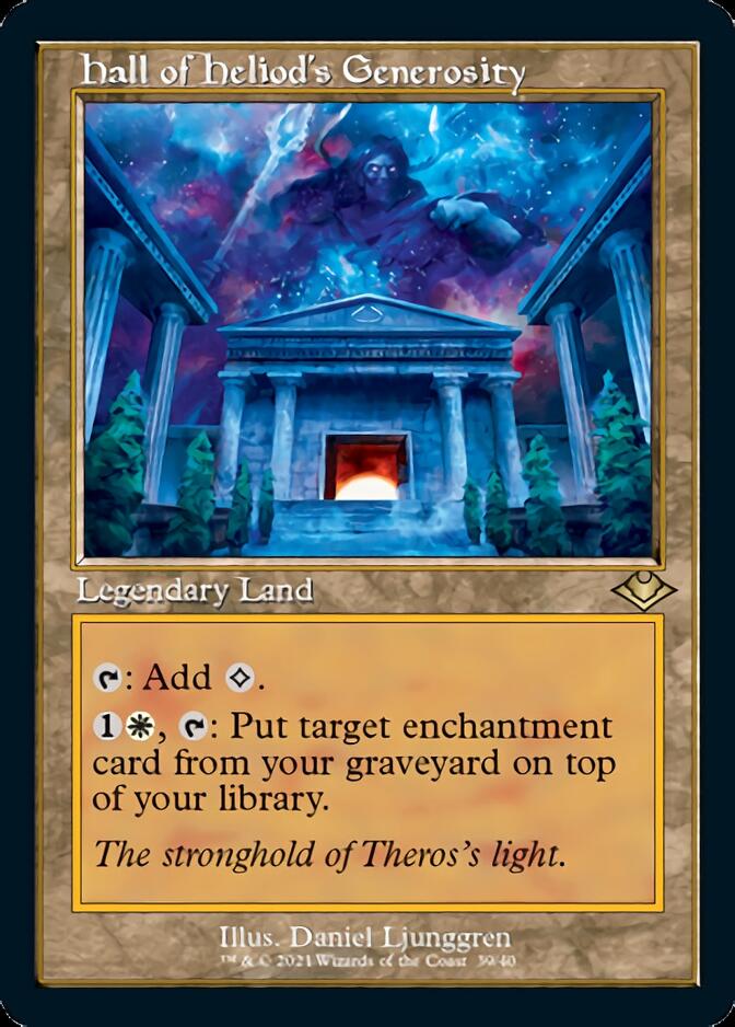 Hall of Heliod's Generosity (Retro Foil Etched) [Modern Horizons] | Gate City Games LLC