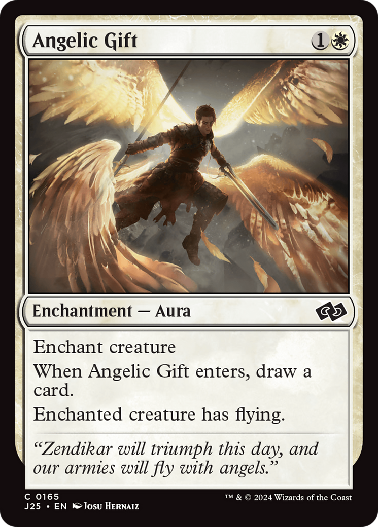 Angelic Gift [Foundations Jumpstart] | Gate City Games LLC