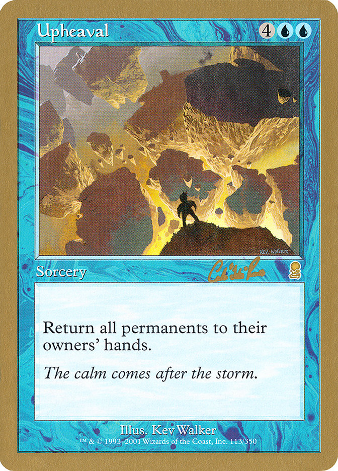 Upheaval (Carlos Romao) [World Championship Decks 2002] | Gate City Games LLC