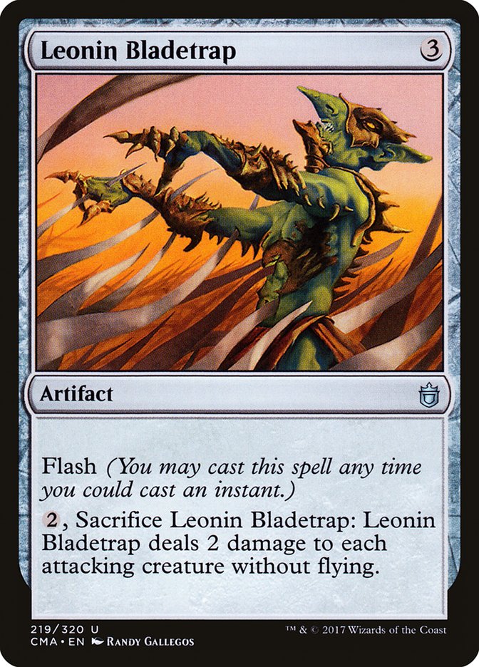 Leonin Bladetrap [Commander Anthology] | Gate City Games LLC