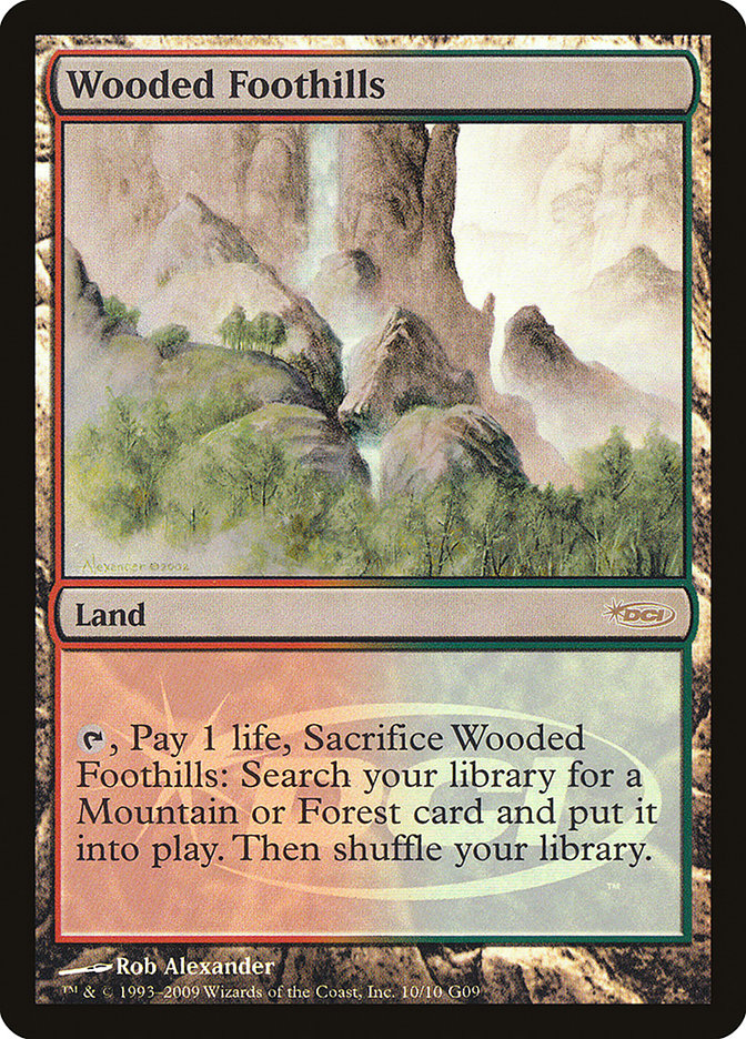 Wooded Foothills [Judge Gift Cards 2009] | Gate City Games LLC