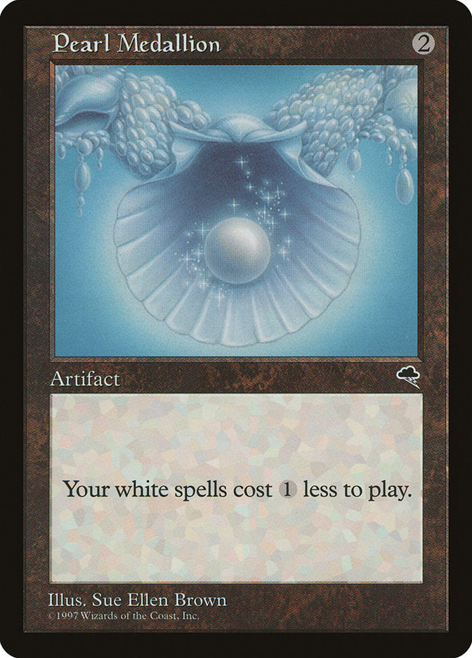 Pearl Medallion [Tempest] | Gate City Games LLC