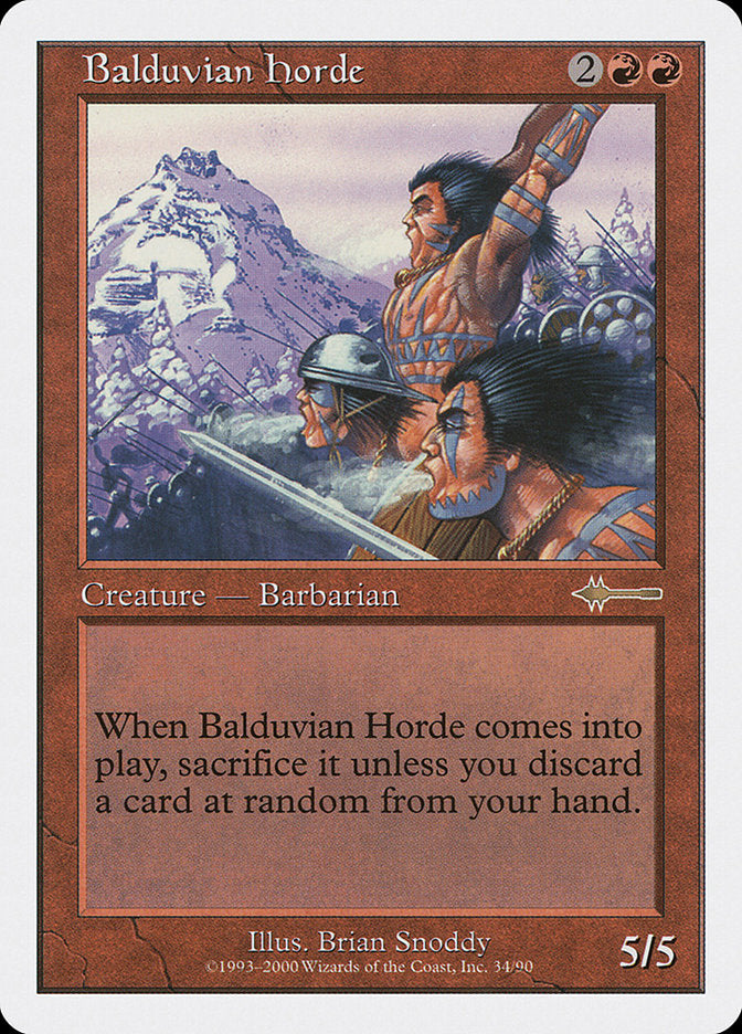 Balduvian Horde [Beatdown] | Gate City Games LLC