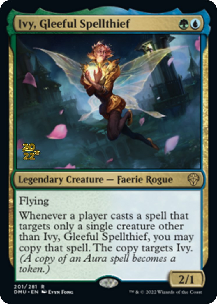 Ivy, Gleeful Spellthief [Dominaria United Prerelease Promos] | Gate City Games LLC