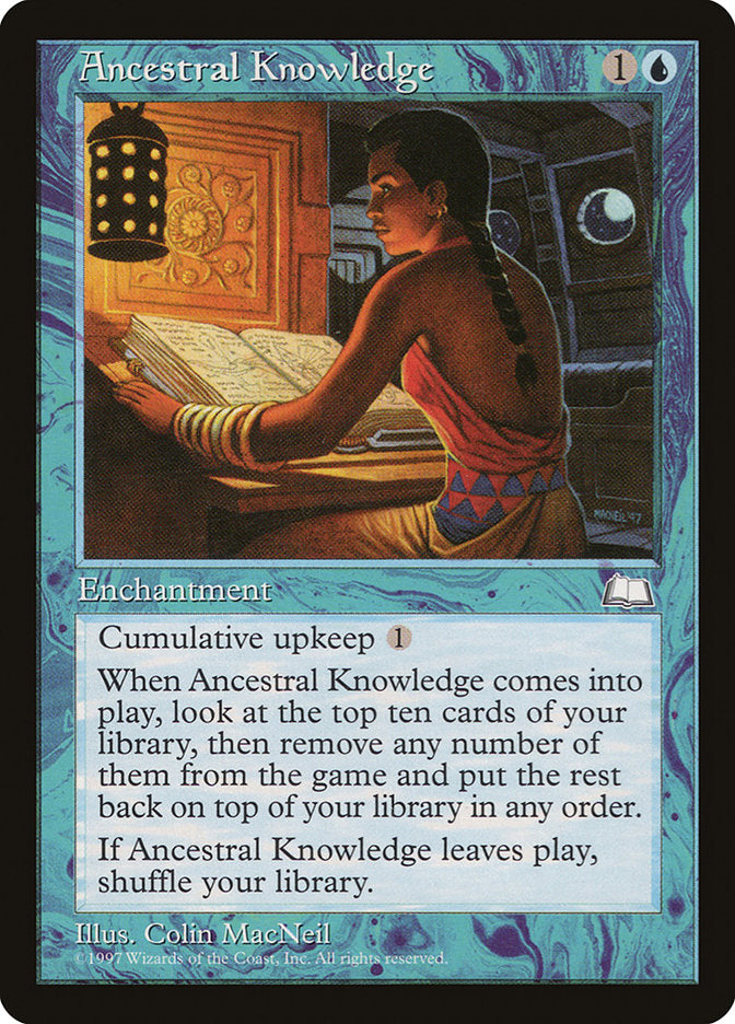 Ancestral Knowledge [Weatherlight] | Gate City Games LLC
