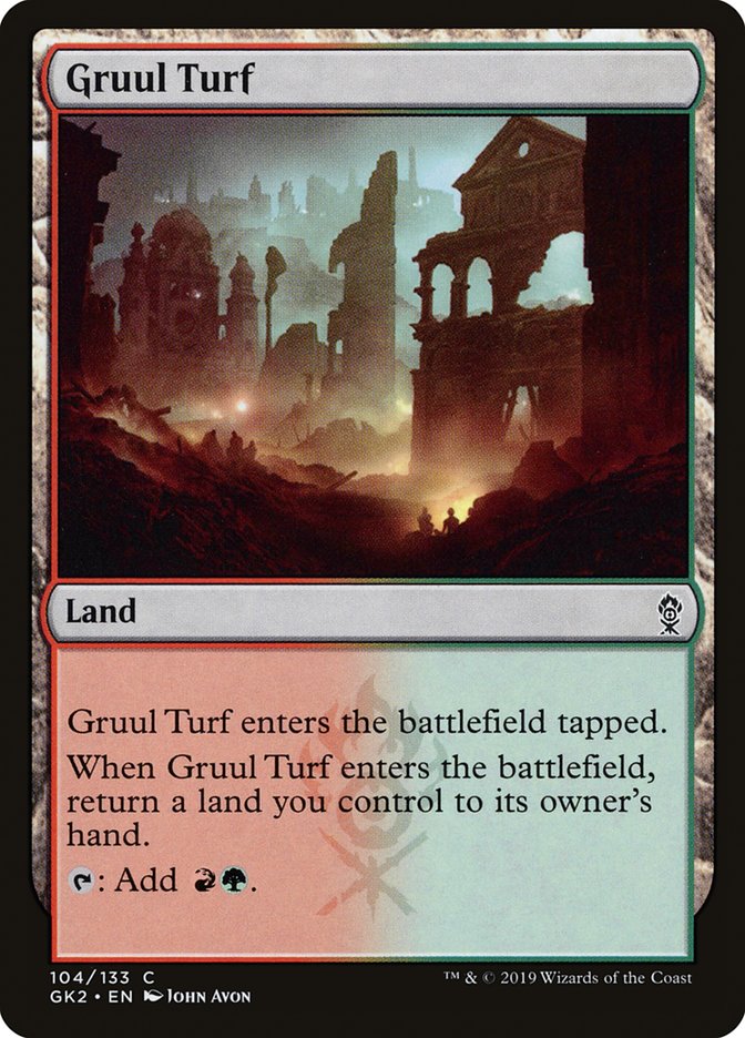 Gruul Turf [Ravnica Allegiance Guild Kit] | Gate City Games LLC