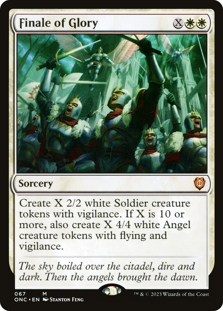Finale of Glory [Phyrexia: All Will Be One Commander] | Gate City Games LLC