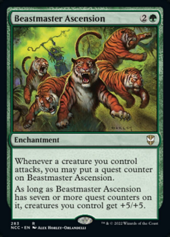 Beastmaster Ascension [Streets of New Capenna Commander] | Gate City Games LLC